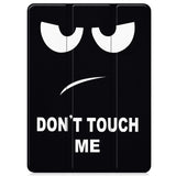 EIDERWOOD OnePlus Pad 2 Tri-Fold PU Flip Case with Sleep / Wake-up Function - "Don't Touch Me"