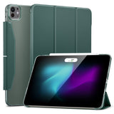 iPad Pro 11" (2024) ESR Tri-Fold Flip Case with Apple Pencil Holder - Green