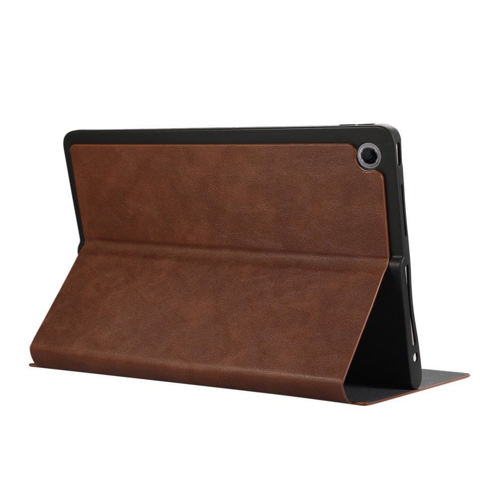 EIDERWOOD Lenovo Tab Plus 11.5" Vegan Leather Cover with Stand Function - Brown