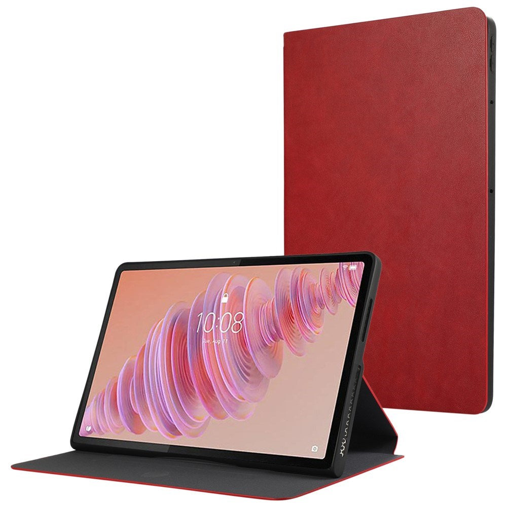 EIDERWOOD Lenovo Tab Plus 11.5" Vegan Leather Cover with Stand Function - Red