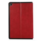 EIDERWOOD Lenovo Tab Plus 11.5" Vegan Leather Cover with Stand Function - Red