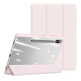 Samsung Galaxy Tab S10 Plus Shockproof Case with Pen Holder - DUX DUCIS TOBY Series - Pink