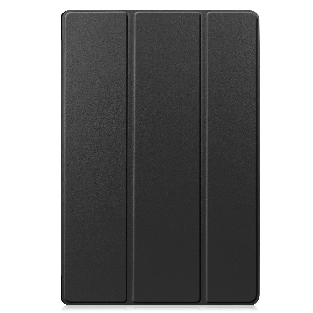 EIDERWOOD Samsung Galaxy Tab S10 Plus Vegan Leather Cover with Stand Function - Black