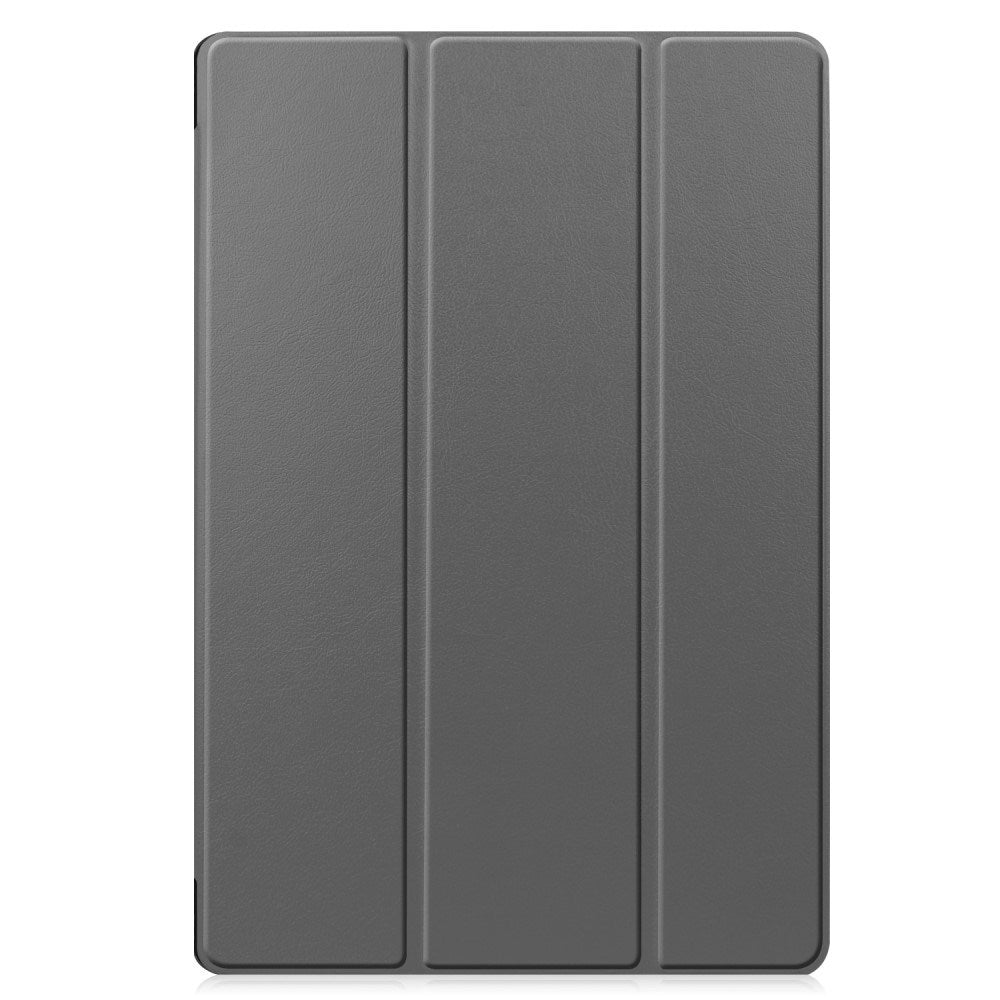 EIDERWOOD Samsung Galaxy Tab S10 Plus Vegan Leather Cover with Stand Function - Grey