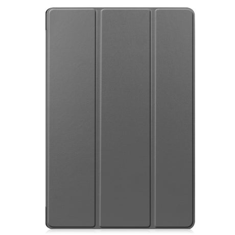 EIDERWOOD Samsung Galaxy Tab S10 Plus Vegan Leather Cover with Stand Function - Grey