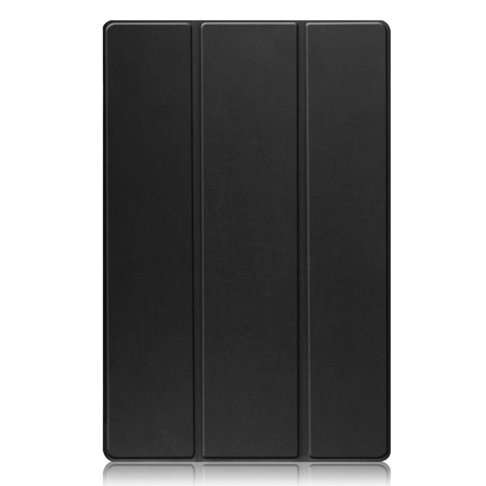 EIDERWOOD Samsung Galaxy Tab S10 Ultra Tri-Fold Leather Case with Stand - Black