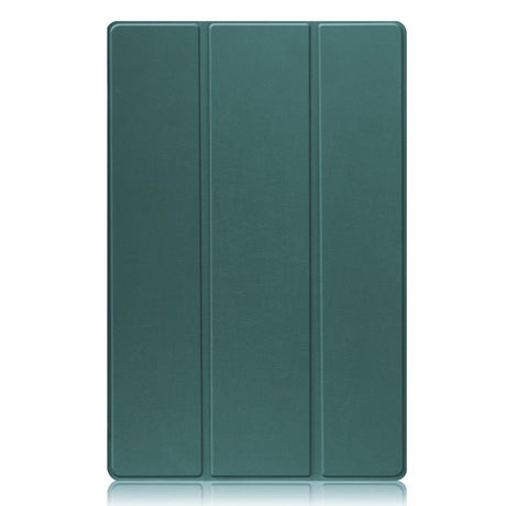 EIDERWOOD Samsung Galaxy Tab S10 Ultra Tri-Fold Leather Case with Stand - Green