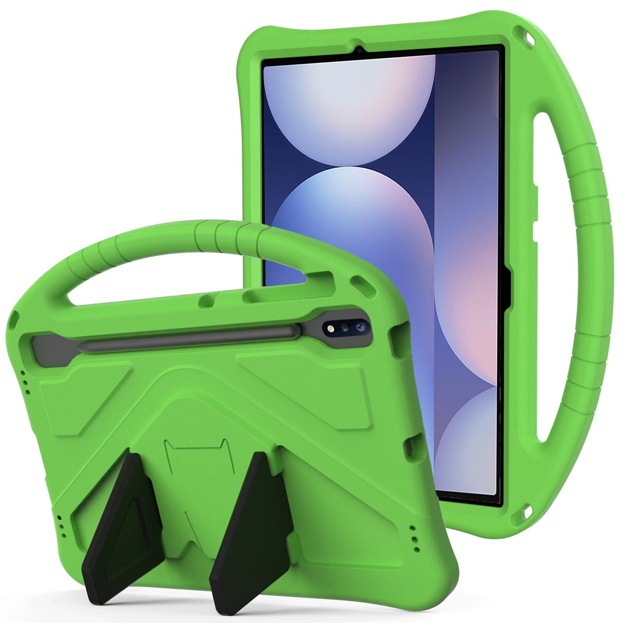 EIDERWOOD Samsung Galaxy Tab S10+ Kids Case with Kickstand - Green