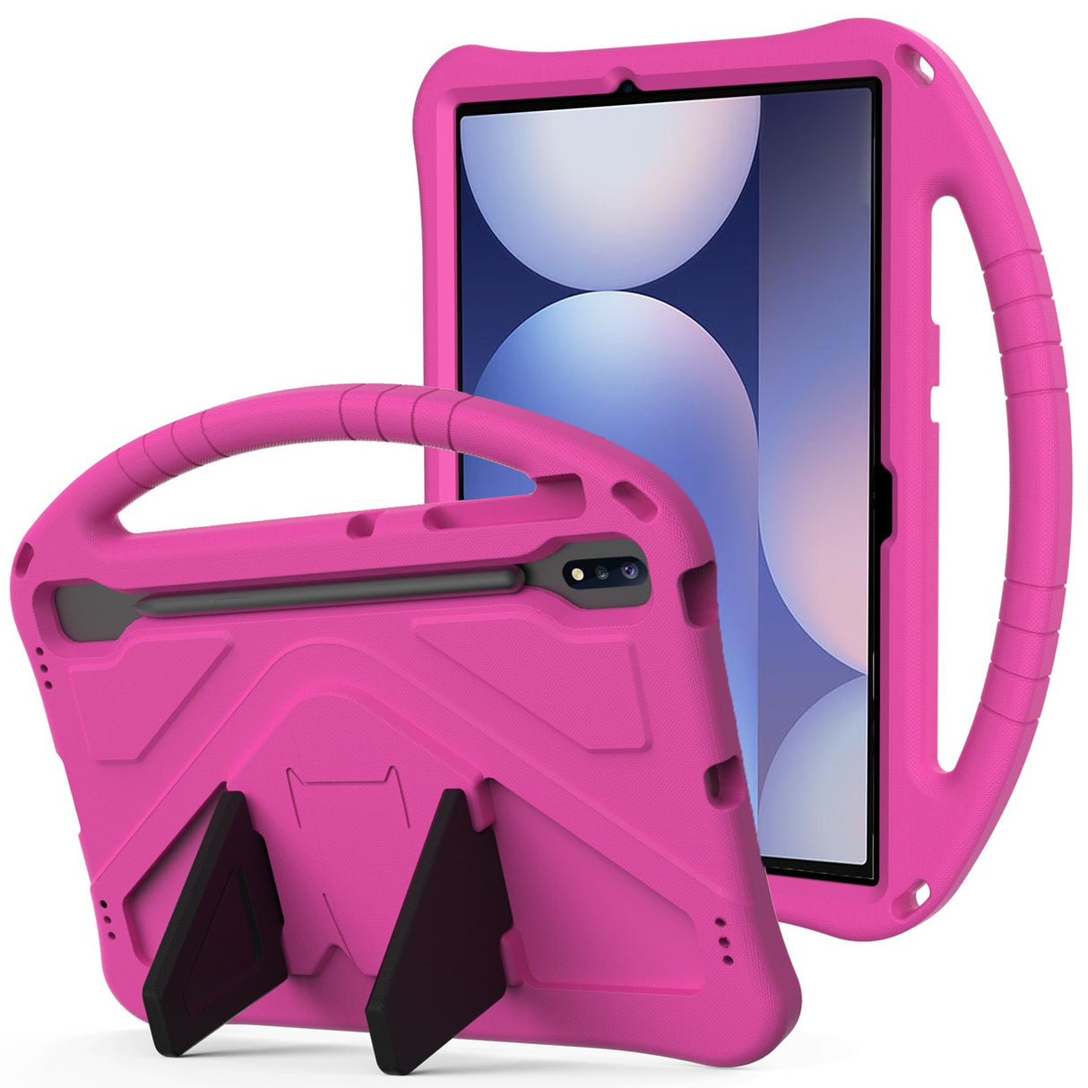 EIDERWOOD Samsung Galaxy Tab S10+ Kids Case with Kickstand - Pink