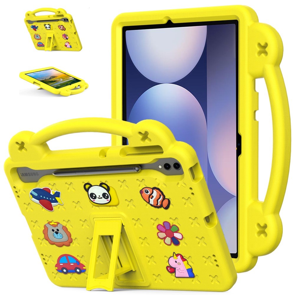 EVA Tablet Case for Samsung Galaxy Tab S10+ / Tab S9+ / Tab S8+ / Tab S7+ - Yellow