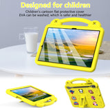 EVA Tablet Case for Samsung Galaxy Tab S10+ / Tab S9+ / Tab S8+ / Tab S7+ - Yellow