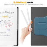 EIDERWOOD ReMarkable Paper Pro Faux Leather Plastic Case with Pen Holder - Light Blue