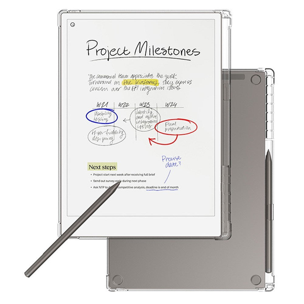 ReMarkable Paper Pro EIDERWOOD Flexible Plastic Case - Transparent