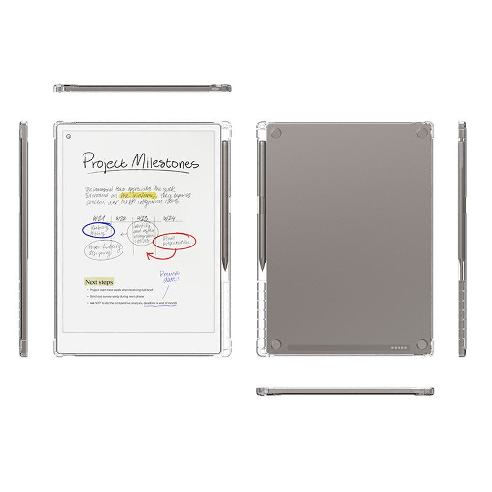 ReMarkable Paper Pro EIDERWOOD Flexible Plastic Case - Transparent