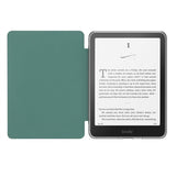 EIDERWOOD Amazon Kindle 11th Generation (2022) Faux Leather Flip Case - Transparent / Light Blue