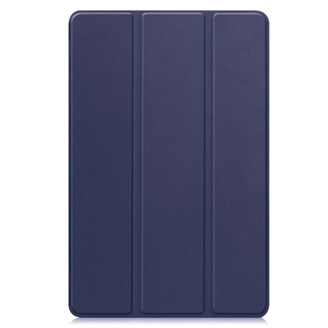 EIDERWOOD Samsung Galaxy Tab S10 FE+ (Plus) Faux Leather Flip Case with Stand Function & Pencil Holder - Blue