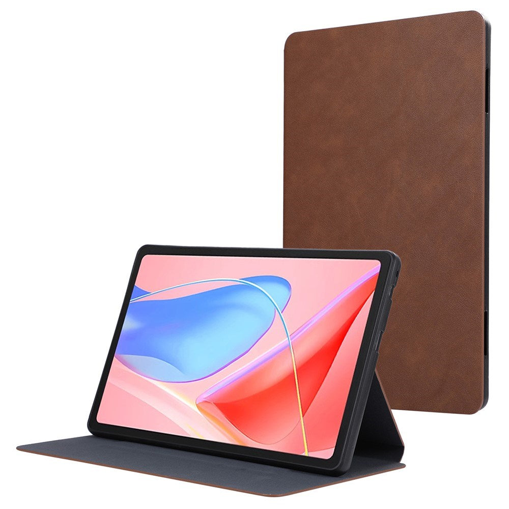EIDERWOOD Lenovo Tab 10.1" Faux Leather Flip Case with Stand - Brown