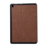 EIDERWOOD Lenovo Tab 10.1" Faux Leather Flip Case with Stand - Brown