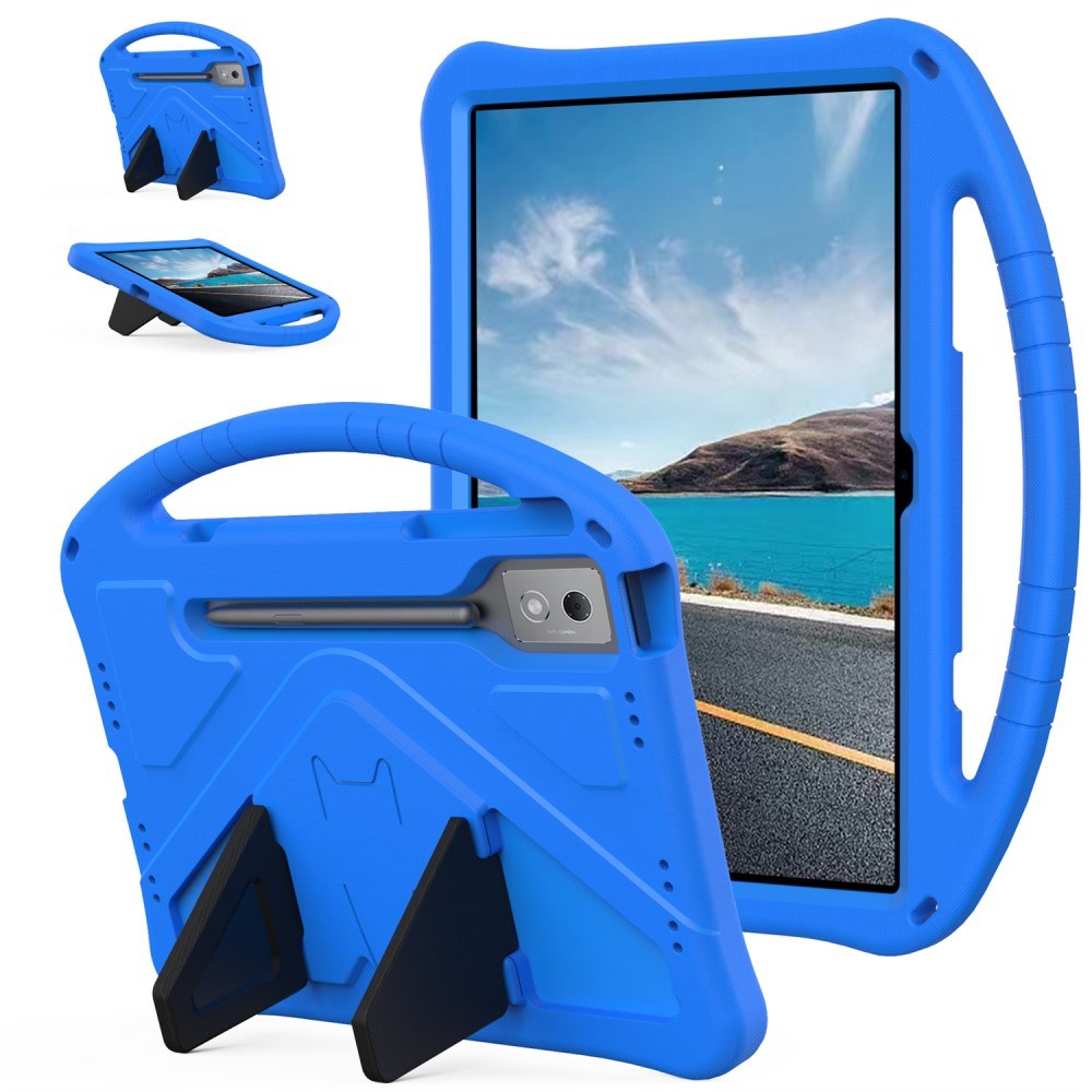 EIDERWOOD Lenovo Idea Tab Pro Anti-Drop Tablet Case with Handle and Kickstand - Blue