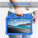 EIDERWOOD Lenovo Idea Tab Pro Anti-Drop Tablet Case with Handle and Kickstand - Blue