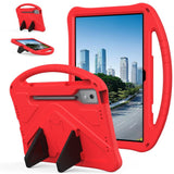 EIDERWOOD Lenovo Idea Tab Pro Anti-Drop Tablet Case with Handle and Kickstand - Red