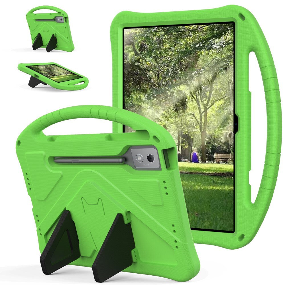 EIDERWOOD Lenovo Idea Tab Pro Anti-Drop Tablet Case with Handle and Kickstand - Green
