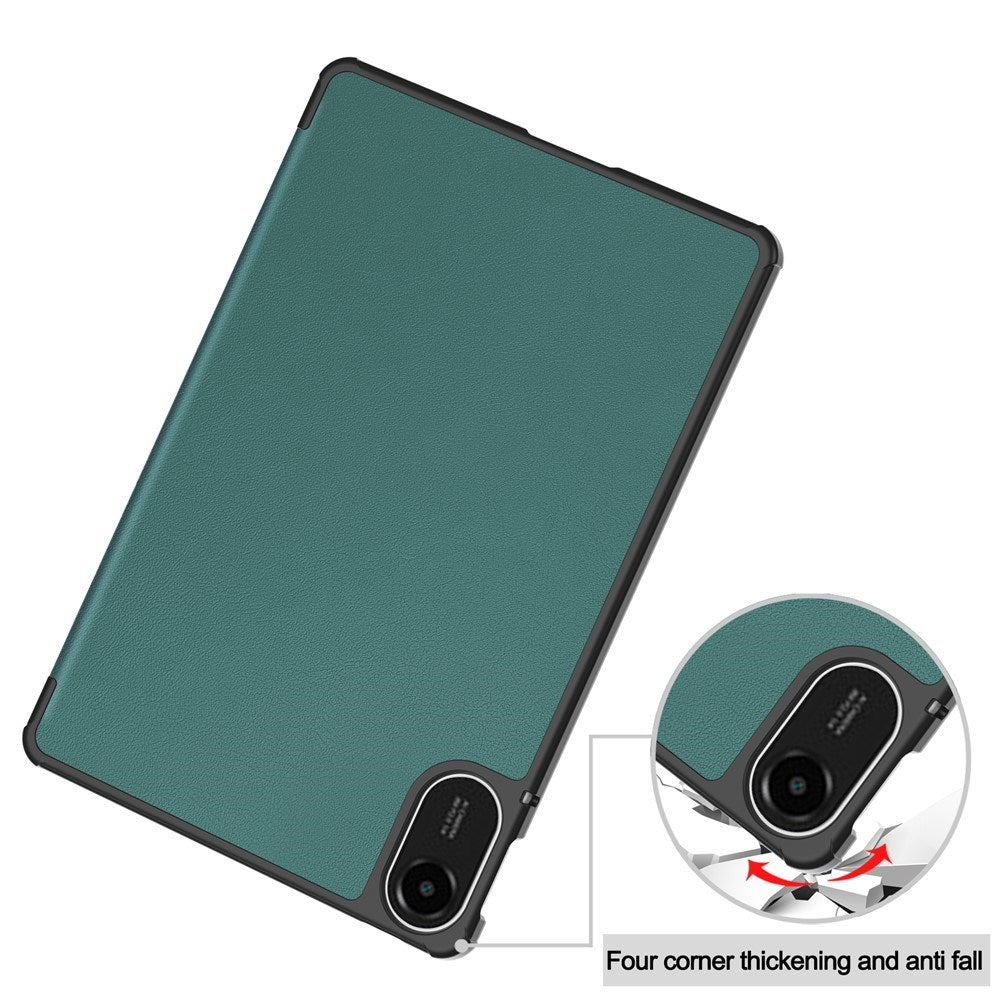 Xiaomi Redmi Pad 2 EIDERWOOD Leather Flip Case - Green