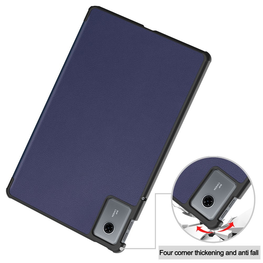 Lenovo Idea Tab 11 EIDERWOOD Leather Flip Case - Blue