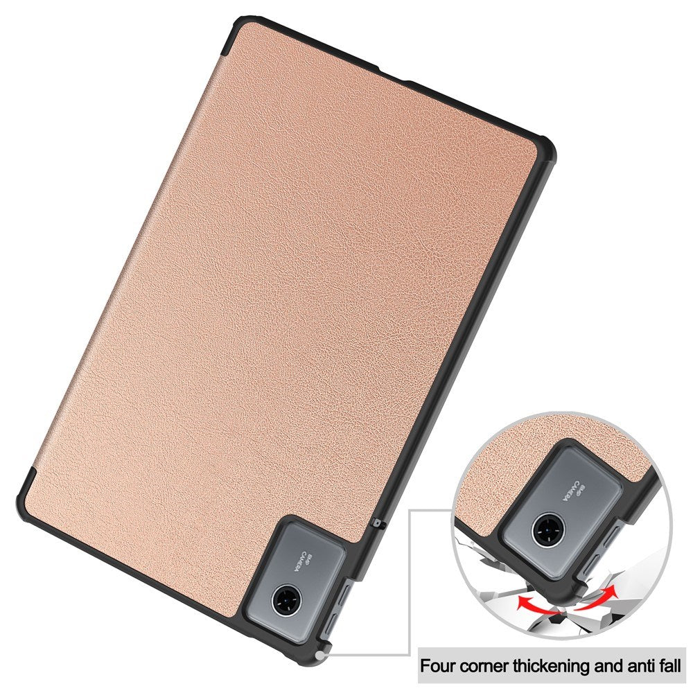 Lenovo Idea Tab 11 EIDERWOOD Leather Flip Case - Rose Gold