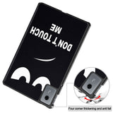 EIDERWOOD Lenovo Idea Tab / Xiaoxin Pad 11 Faux Leather Flip Case with Motif - "Don't Touch Me"