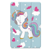 EIDERWOOD Lenovo Idea Tab / Xiaoxin Pad 11 Faux Leather Flip Case with Motif - Unicorn
