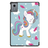 EIDERWOOD Lenovo Idea Tab / Xiaoxin Pad 11 Faux Leather Flip Case with Motif - Unicorn