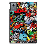 EIDERWOOD Lenovo Idea Tab / Xiaoxin Pad 11 Faux Leather Flip Case with Motif - Graffiti