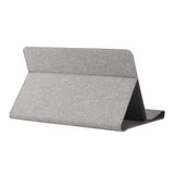 EIDERWOOD Universal Tablet Flip Case with Stand Function - 13.5 x 21.5 cm - Grey