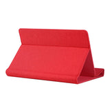 EIDERWOOD Universal Tablet Flip Case with Stand Function - 13.5 x 21.5 cm - Red