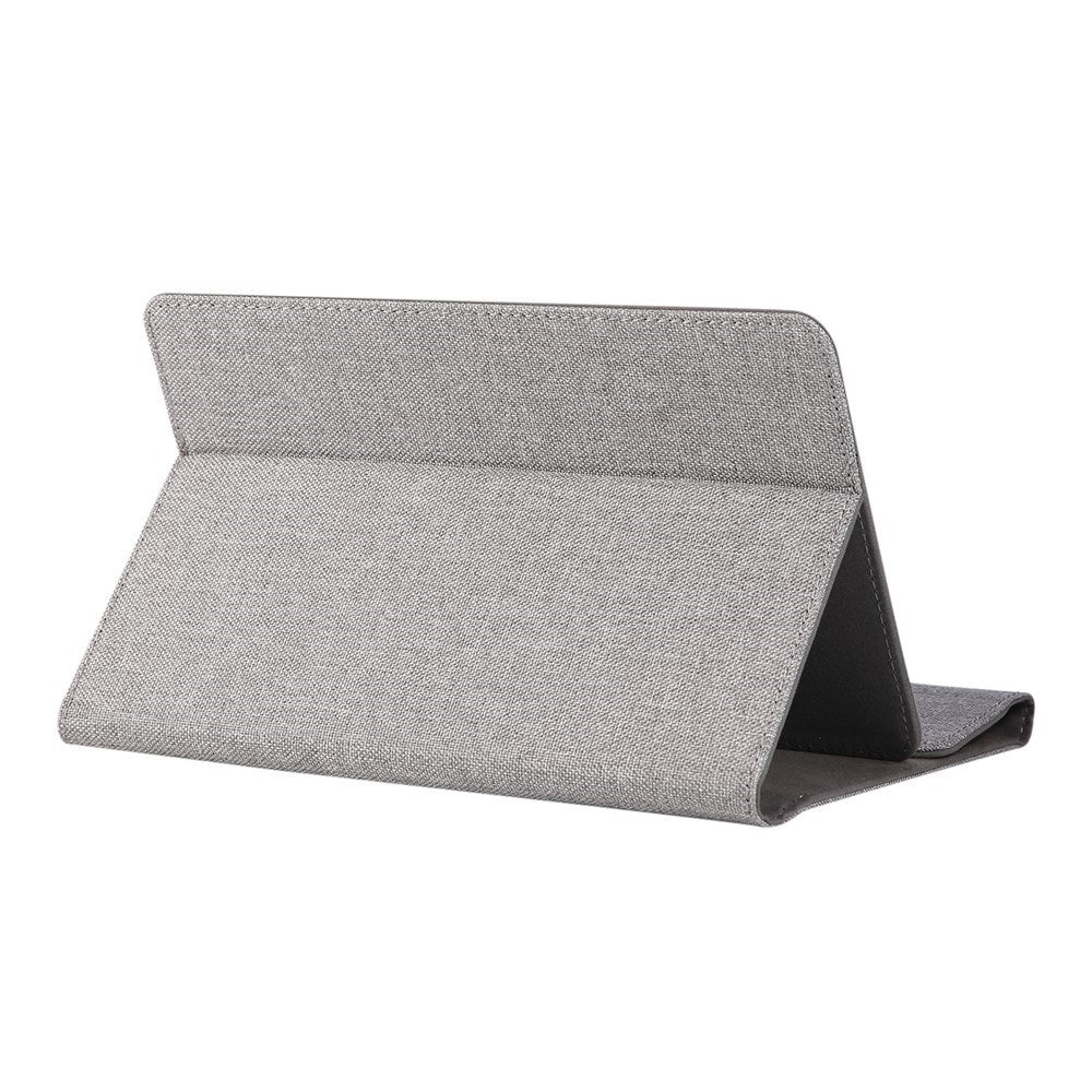 EIDERWOOD Universal Tablet Flip Case with Stand Function - 18 x 26.5 cm - Grey