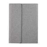 EIDERWOOD Universal Tablet Flip Case with Stand Function - 18 x 26.5 cm - Grey