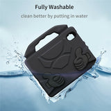 EIDERWOOD iPad Mini (2024 / 2021) Kids Case with Thumb Kickstand - Black