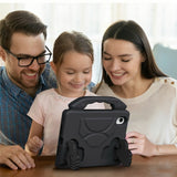 EIDERWOOD iPad Mini (2024 / 2021) Kids Case with Thumb Kickstand - Black