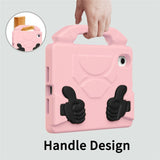 EIDERWOOD iPad Mini (2024 / 2021) Kids Case with Thumb Kickstand - Pink