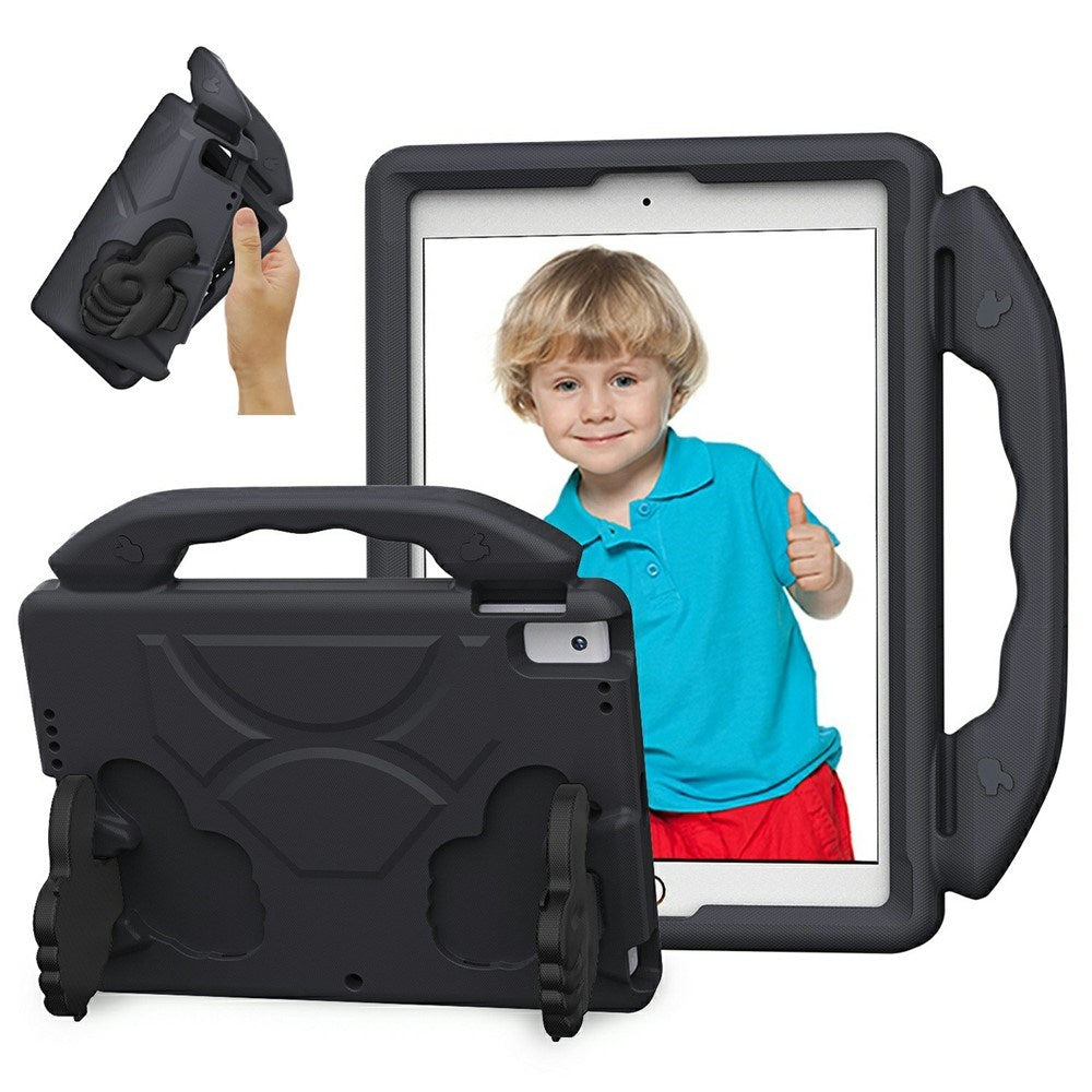 EIDERWOOD iPad 10.2" (2021 / 2020 / 2019) / Air (2019) Kids Case with Thumb Kickstand - Black