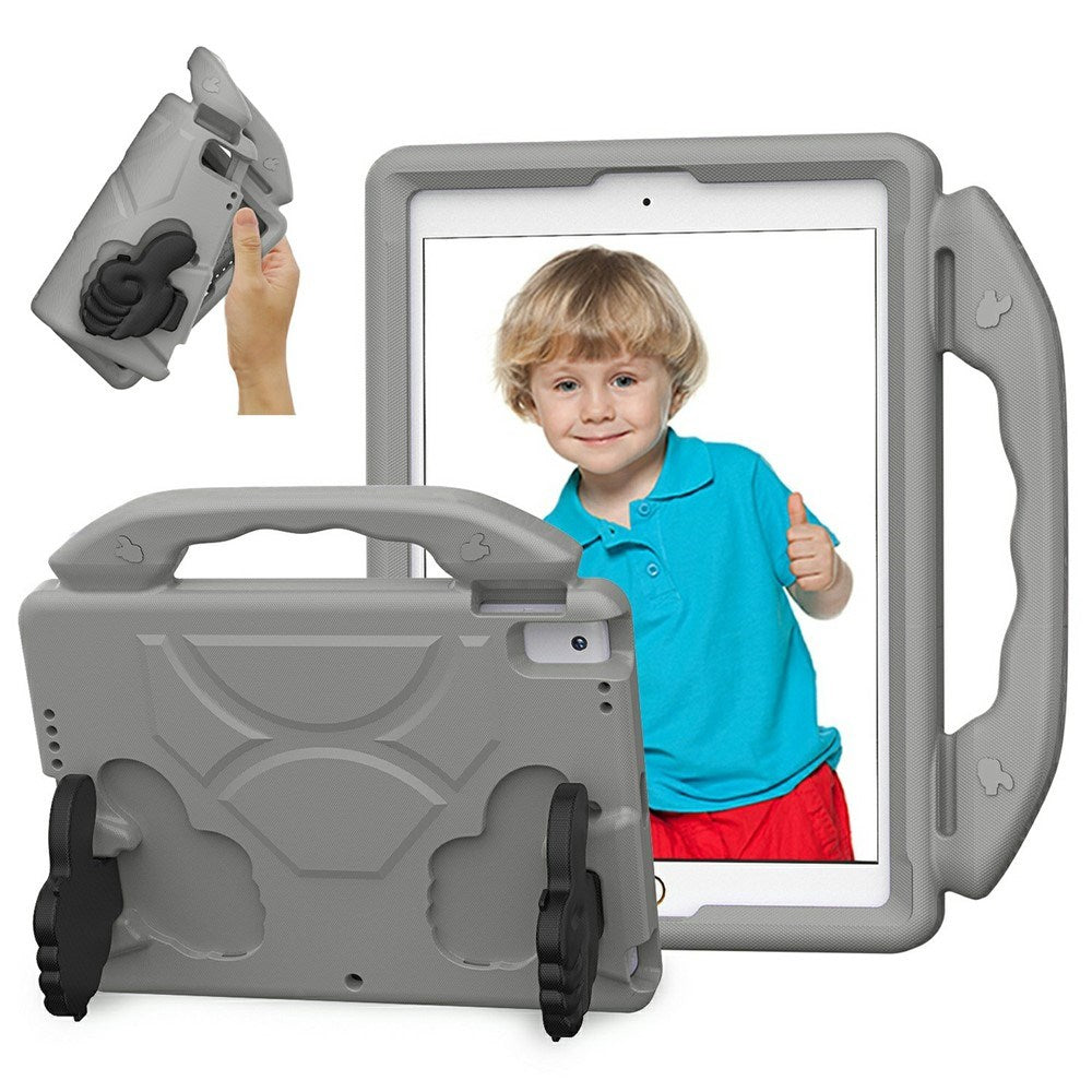 EIDERWOOD iPad 10.2" (2021 / 2020 / 2019) / Air (2019) Kids Case with Thumb Kickstand - Grey