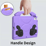 EIDERWOOD iPad 10.2" (2021 / 2020 / 2019) / Air (2019) Kids Case with Thumb Kickstand - Purple