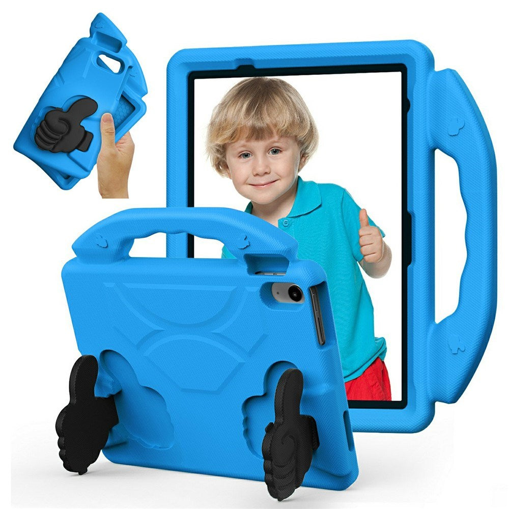EIDERWOOD iPad 11" (2025) / Air 11" (2025 / 2024) / 10.9" (2024 / 2022) Kids Case with Thumb Kickstand - Blue