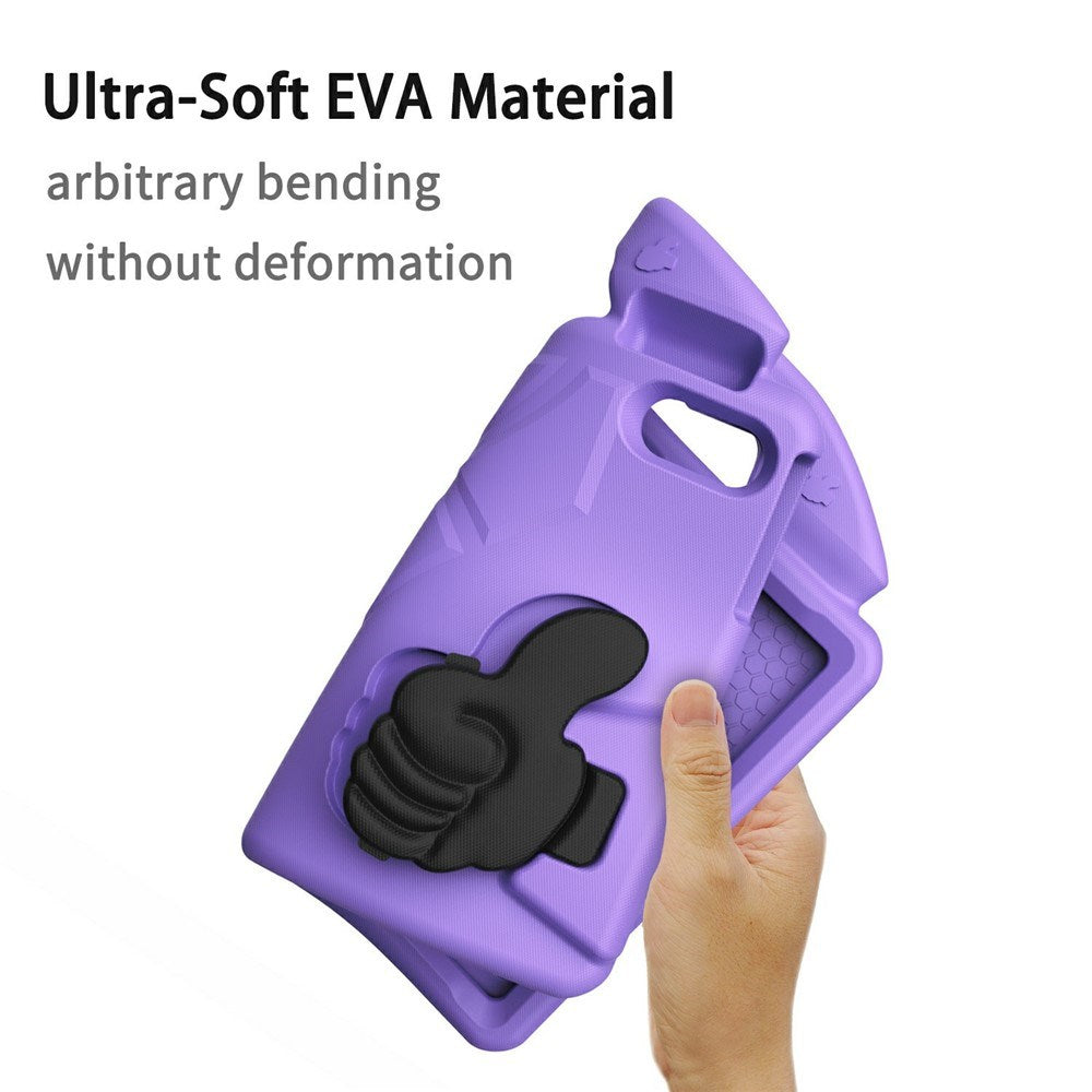 EIDERWOOD iPad 11" (2025) / Air 11" (2025 / 2024) / 10.9" (2024 / 2022) Kids Case with Thumb Kickstand - Purple