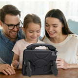 EIDERWOOD iPad 9.7" (2018 / 2017) / Air 2 / Air Kids Case with Thumb Kickstand - Black