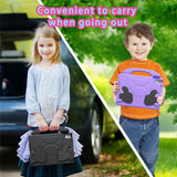 EIDERWOOD iPad 9.7" (2018 / 2017) / Air 2 / Air Kids Case with Thumb Kickstand - Black