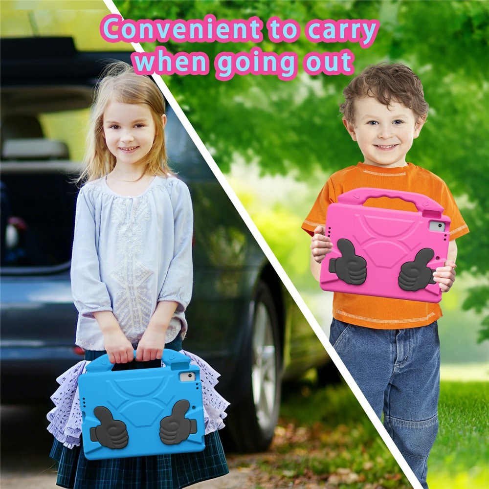 EIDERWOOD iPad 9.7" (2018 / 2017) / Air 2 / Air Kids Case with Thumb Kickstand - Blue