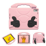 EIDERWOOD iPad 9.7" (2018 / 2017) / Air 2 / Air Kids Case with Thumb Kickstand - Pink