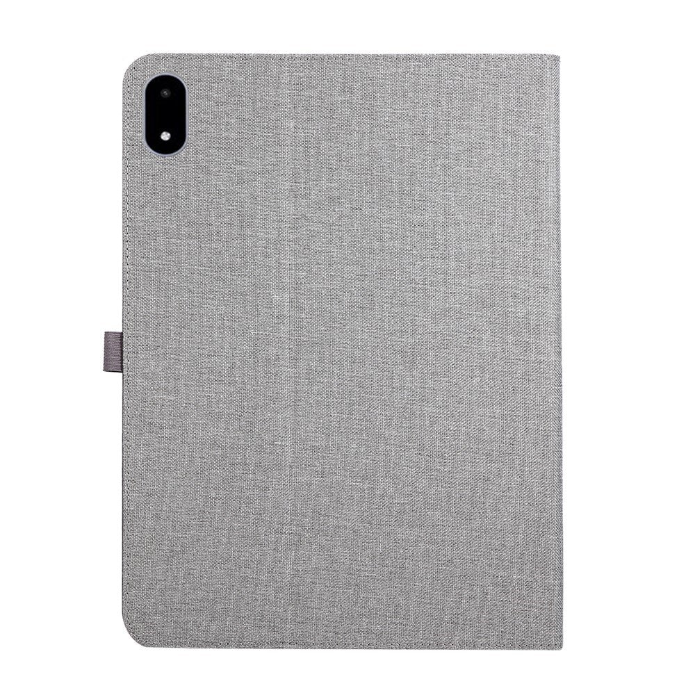 OnePlus Pad 3 Faux Leather Flip Case with Card Holder & Stand Function - Grey